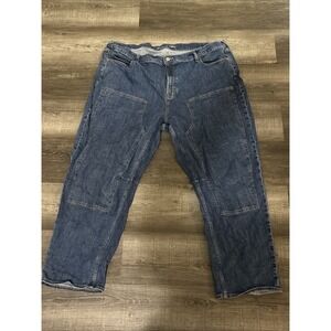 Old Navy Womens High Rise Barrel Leg Jeans Blue Denim Size 20